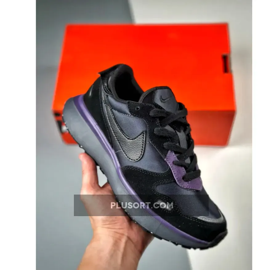 Nike Phoenix Waffle Black Purple Restock FJ1409-001
