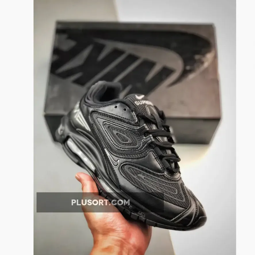Supreme x Nike Air Max 98 TL Black DR1033-001 #nike supreme 98