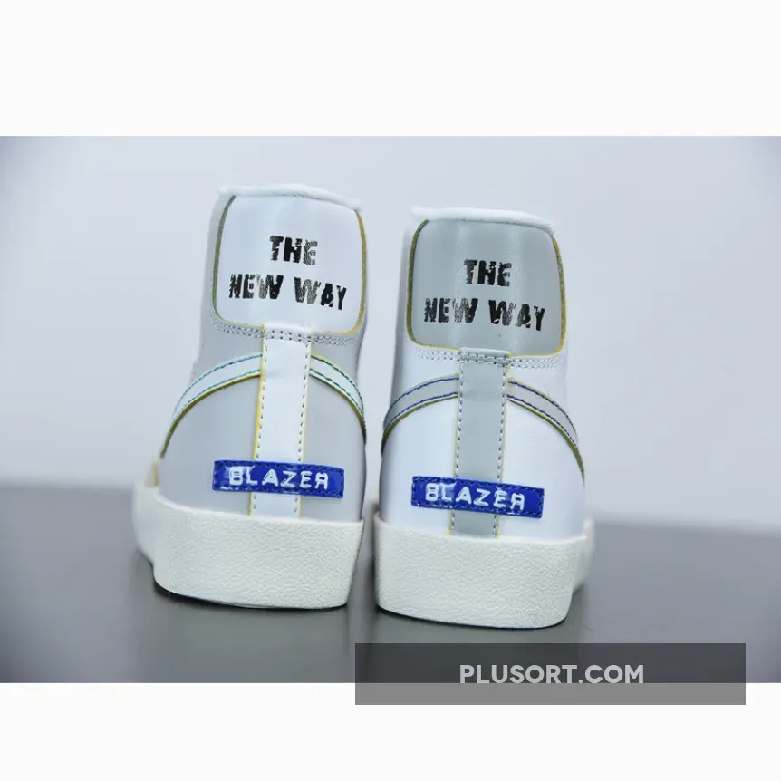 Nike Blazer Mid ’77 "Label Maker" White/Fierce Purple-Varsity Royal | NEW NIKE BLAZER 2023 Nike Blazer Mid ’77 "Label Maker" White/Fierce Purple-Varsity Royal | NEW NIKE BLAZER 2023