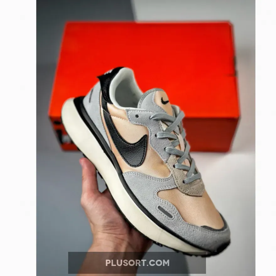 Nike Phoenix Waffle Grey Black New Releases FD2196-100