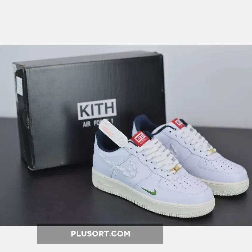 KITH X Nike Air Force 1 Low White For Sale