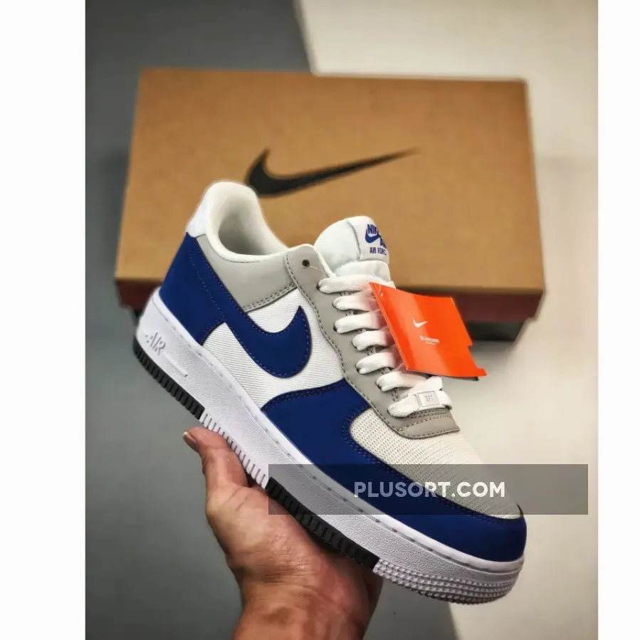 Nike Air Force 1 Low 'Timeless' White/Game Royal-Neutral Grey FJ5471-121 #af1 timeless