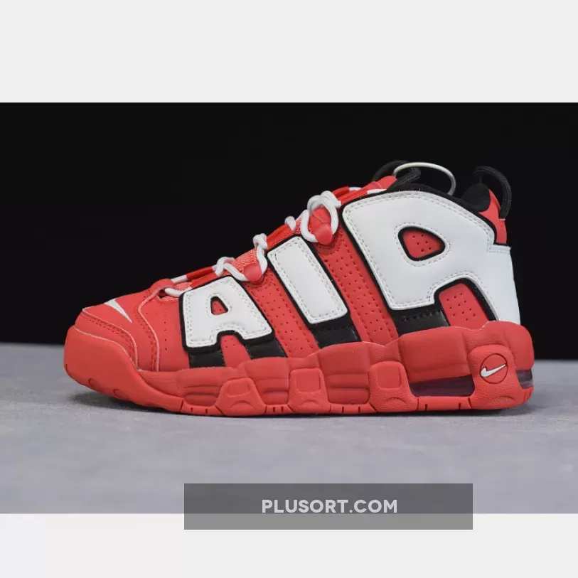 uptempos red and white