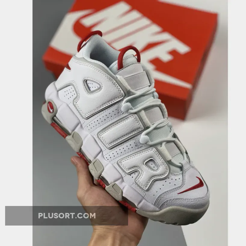 Nike Air More Uptempo White Grey Red DX8965-100 New Releases