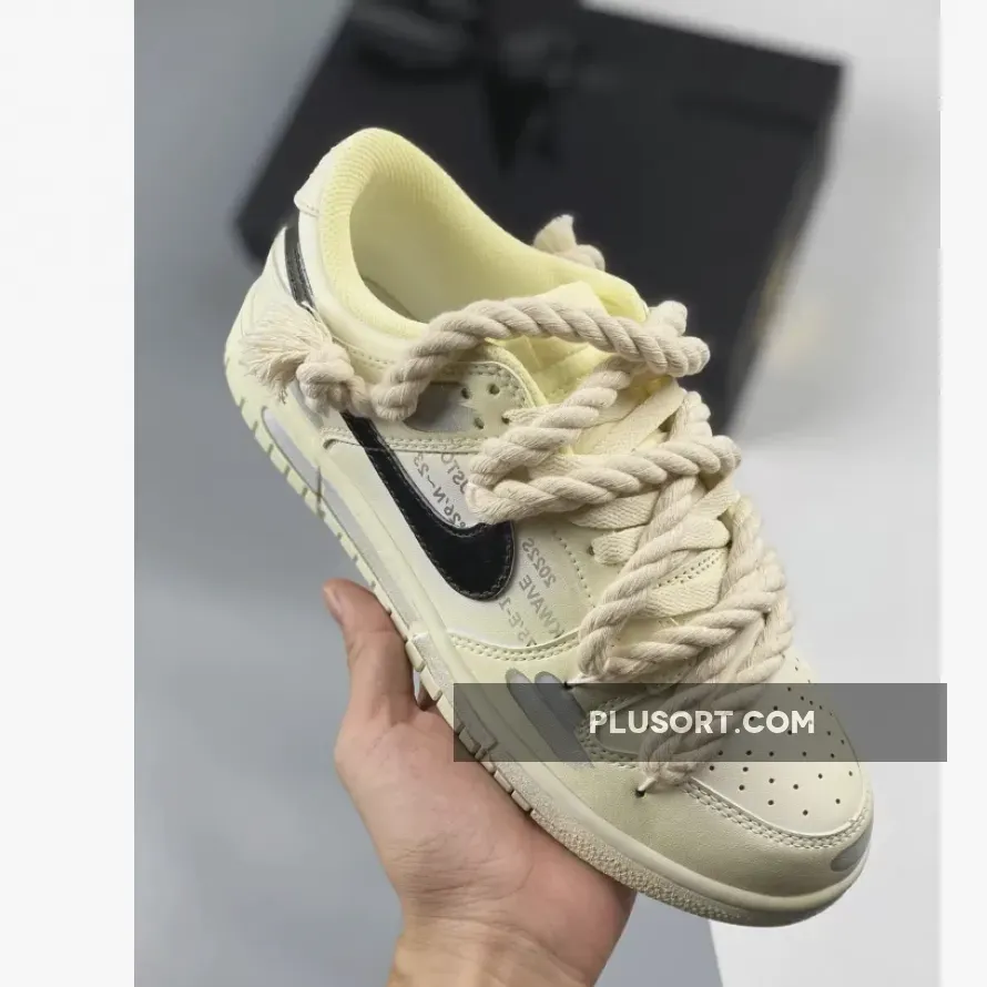 Nike Dunk Low White Sail Black SN-849840674 For Sale