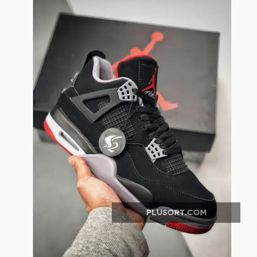 Air Jordan 4 Retro OG 'Bred' Black/Cement Grey-White-Fire Red og bred 4