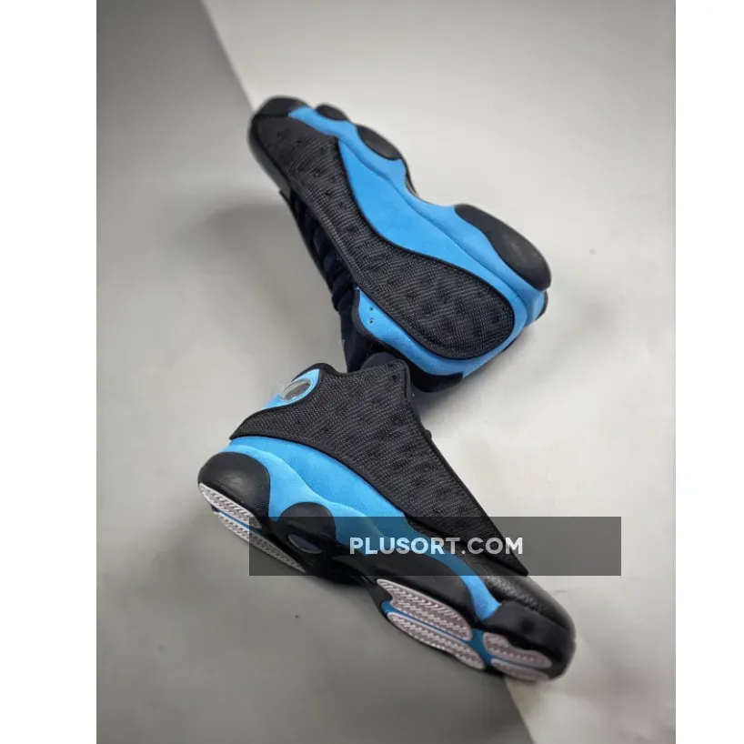 Air Jordan 13 University Blue DJ5982-041 - blue and black retro 13