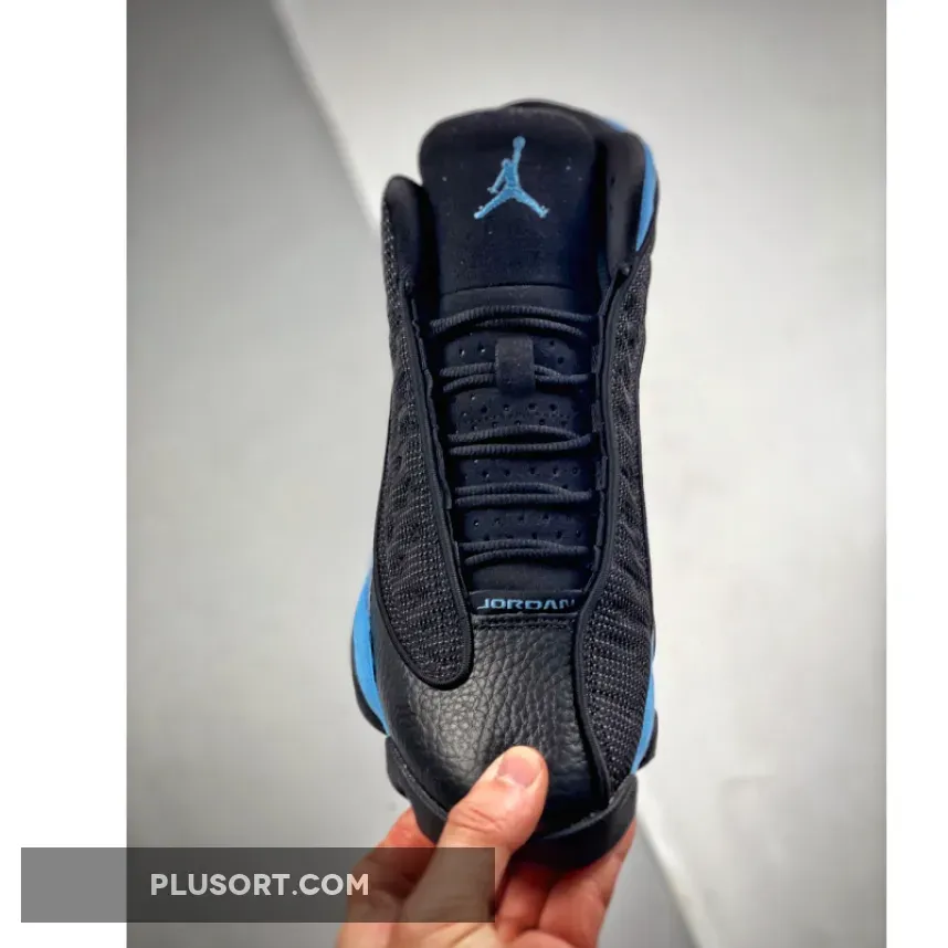 Air Jordan 13 University Blue DJ5982-041 - blue and black retro 13