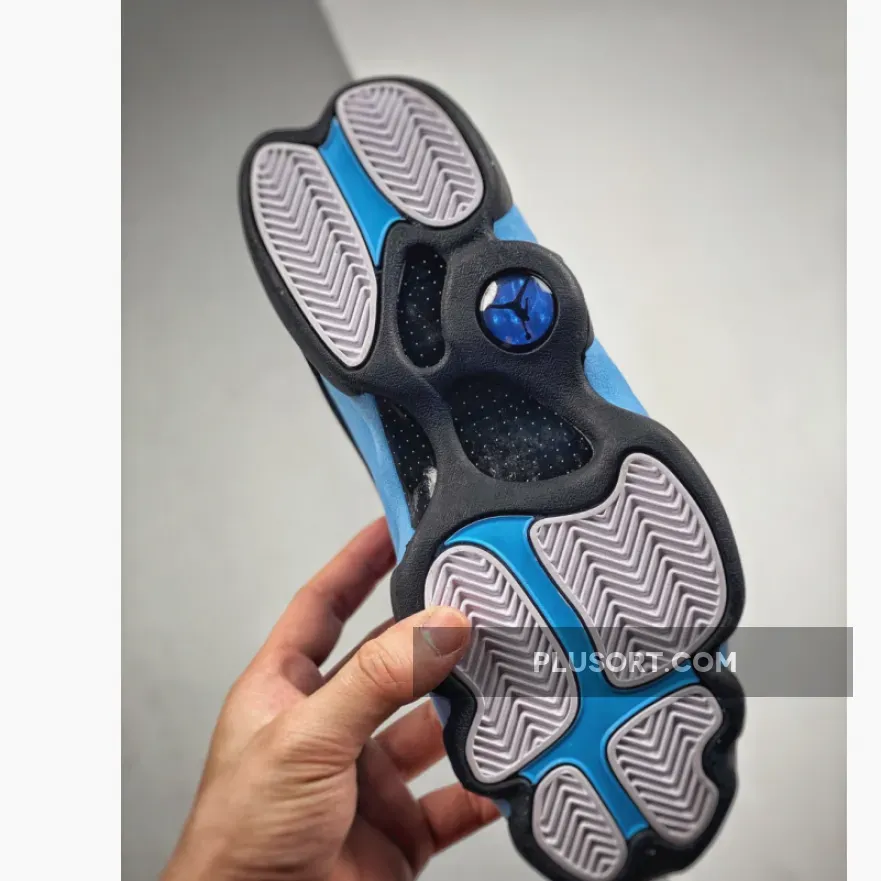 Air Jordan 13 University Blue DJ5982-041 - blue and black retro 13