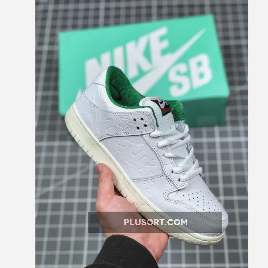 Ben-G x Nike SB Dunk Low White Lucid Green #ben g dunk