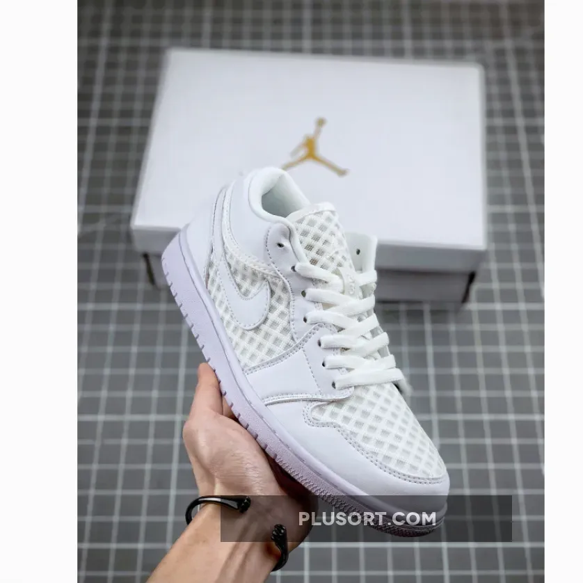 Air Jordan 1 Low 'Breathe' White DC9508-100 Online Sale