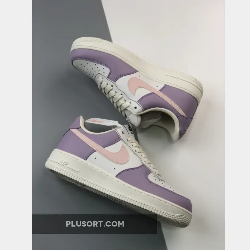 Nike Air Force 1 Low White Purple 1680452311 New Releases