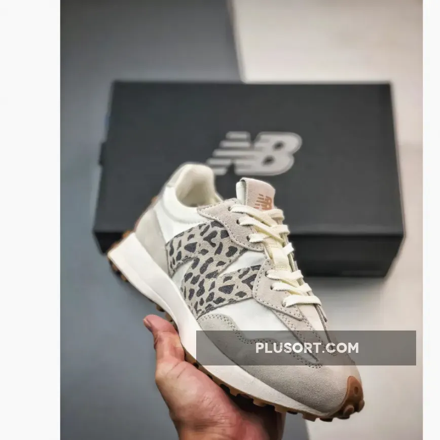 New Balance 327 Leopard Sea Salt WS327PJ - new balance sea salt leopard