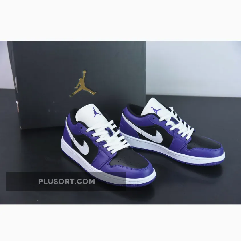 Jordan 1 Low Court Purple | jordan 1 court 553558-501