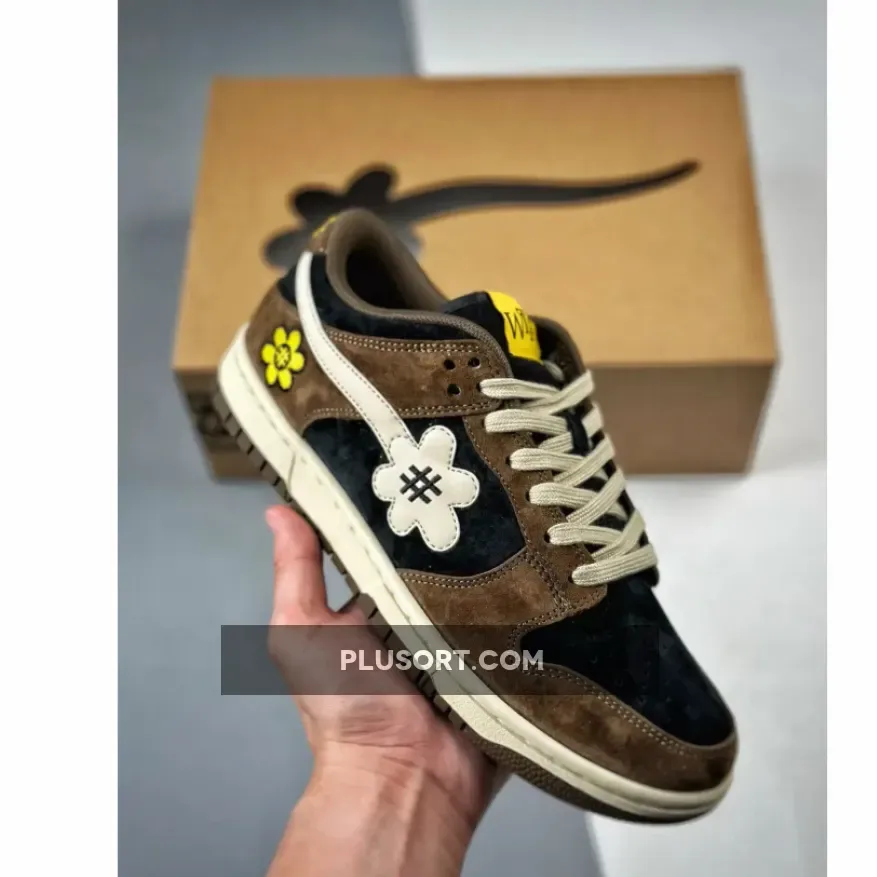 Water The Plant Dunk 'Truffle' Brown Black Brand New