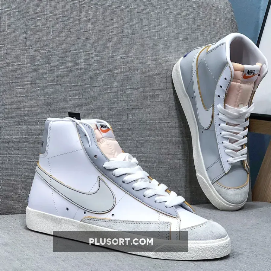 Nike Blazer Mid ’77 "Label Maker" White/Fierce Purple-Varsity Royal | NEW NIKE BLAZER 2023