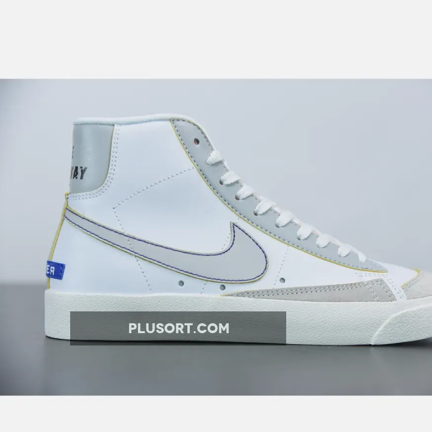 Nike Blazer Mid ’77 "Label Maker" White/Fierce Purple-Varsity Royal | NEW NIKE BLAZER 2023 Nike Blazer Mid ’77 "Label Maker" White/Fierce Purple-Varsity Royal | NEW NIKE BLAZER 2023