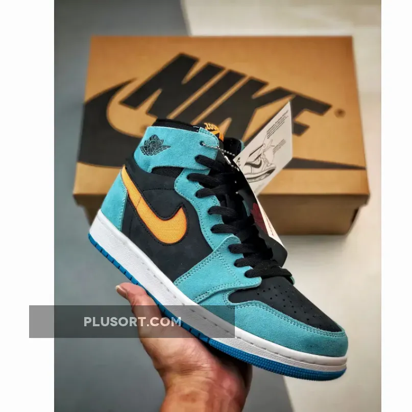 Air Jordan 1 Zoom Cmft 2 Air Jordan 1 High Zoom CMFT 2 Bleached Aqua DV1307-408
