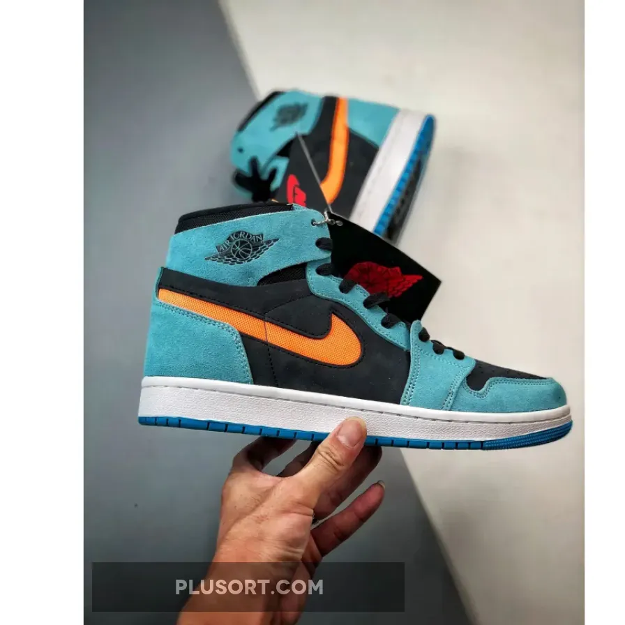 Air Jordan 1 Zoom Cmft 2 Air Jordan 1 High Zoom CMFT 2 Bleached Aqua DV1307-408