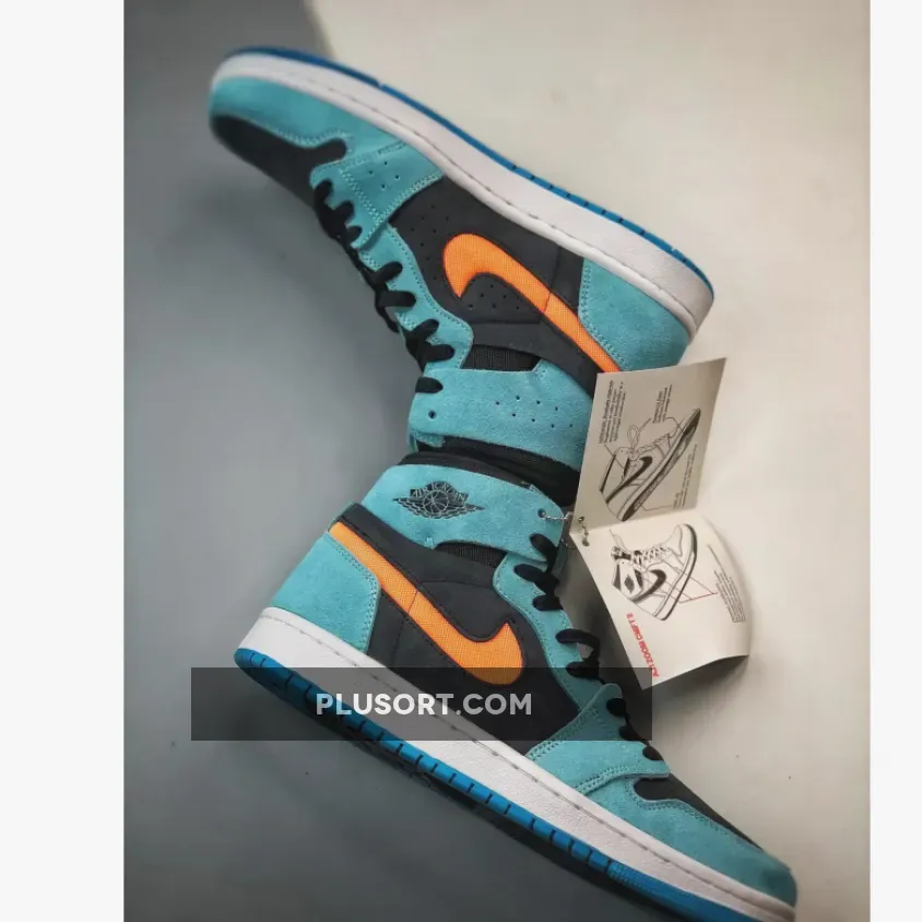 Air Jordan 1 Zoom Cmft 2 Air Jordan 1 High Zoom CMFT 2 Bleached Aqua DV1307-408