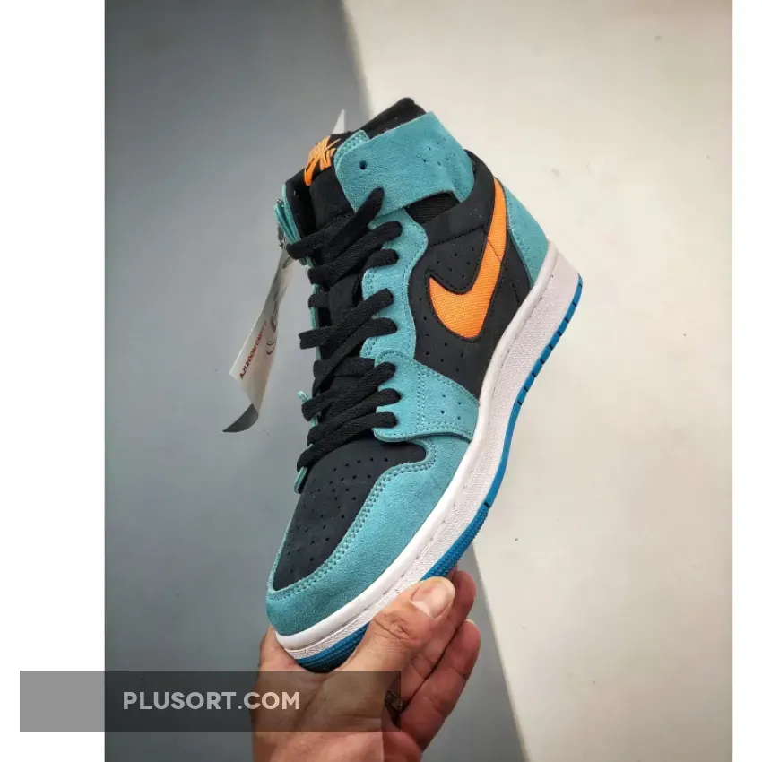 Air Jordan 1 Zoom Cmft 2 Air Jordan 1 High Zoom CMFT 2 Bleached Aqua DV1307-408