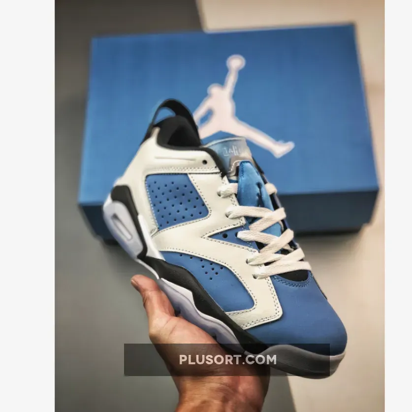 Air Jordan 6 Low White University Blue 1680452451 New Releases