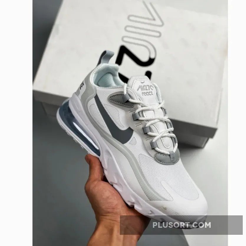Nike Air Max 270 React White CV1632-100 - nike 270 react white