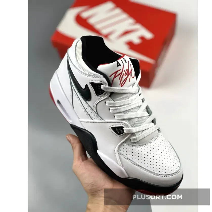 Nike Air Flight '89 White Red Black FD9928-101 / nike 89