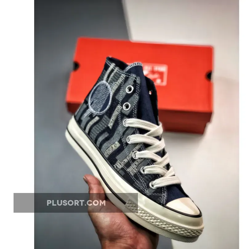 Converse Chuck 70 Workwear Denim Obsidian/Black/Egret A05190C Free Delivery