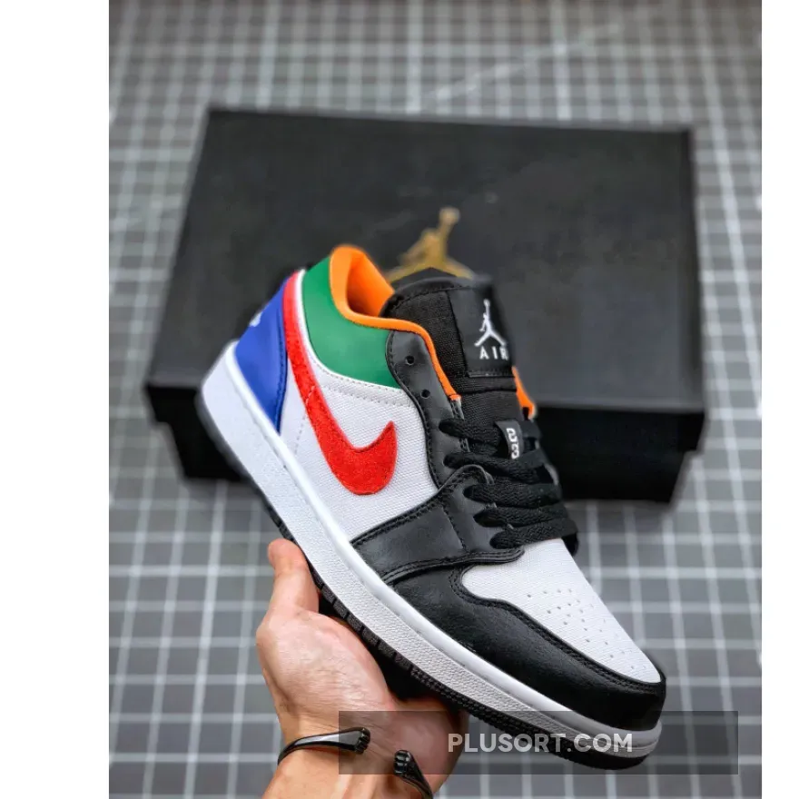 Air Jordan 1 Low 'Multi-Color' - air jordan 1 low multicolor