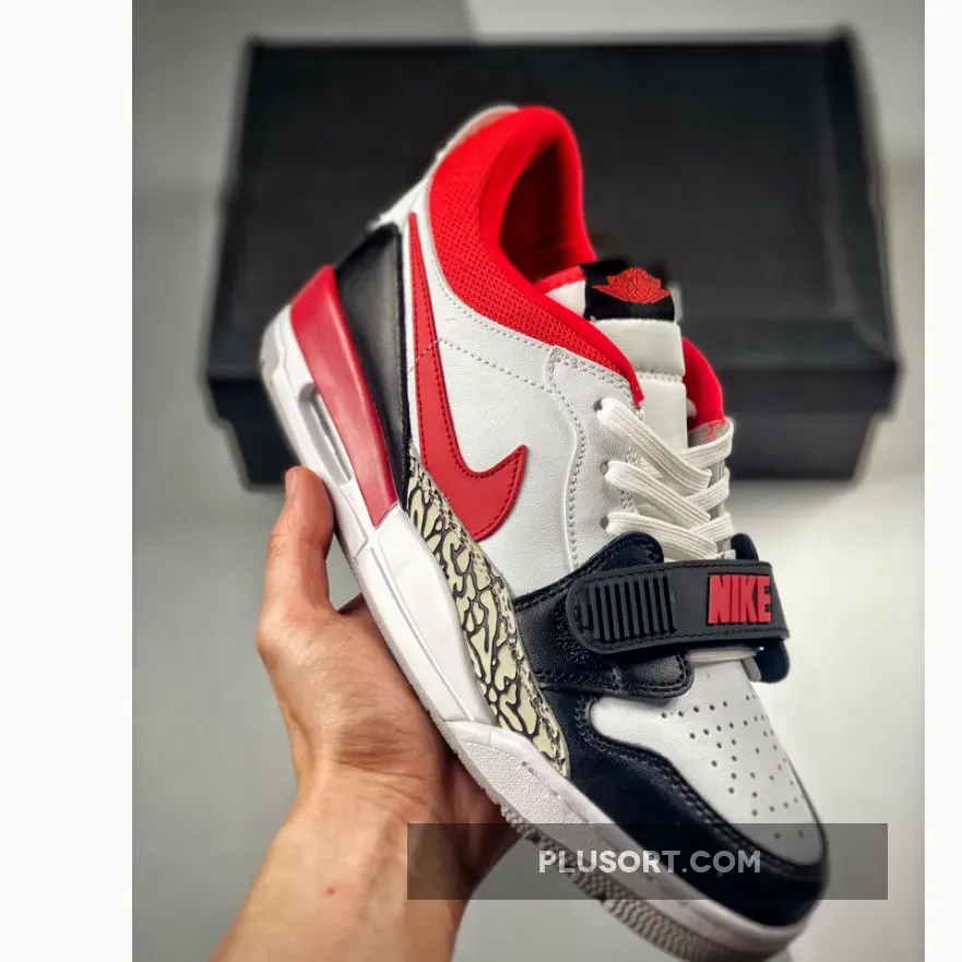 Jordan Legacy 312 Low 'Black Toe' CD7069-160 #air jordan legacy low