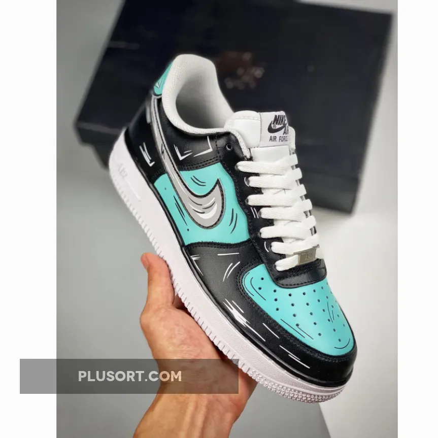 Nike Air Force 1 Low Black Green / black green nike