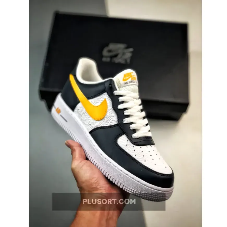 Nike Air Force 1 Low EMB Dark Teal University Gold FJ4209-400 #black and teal air force 1