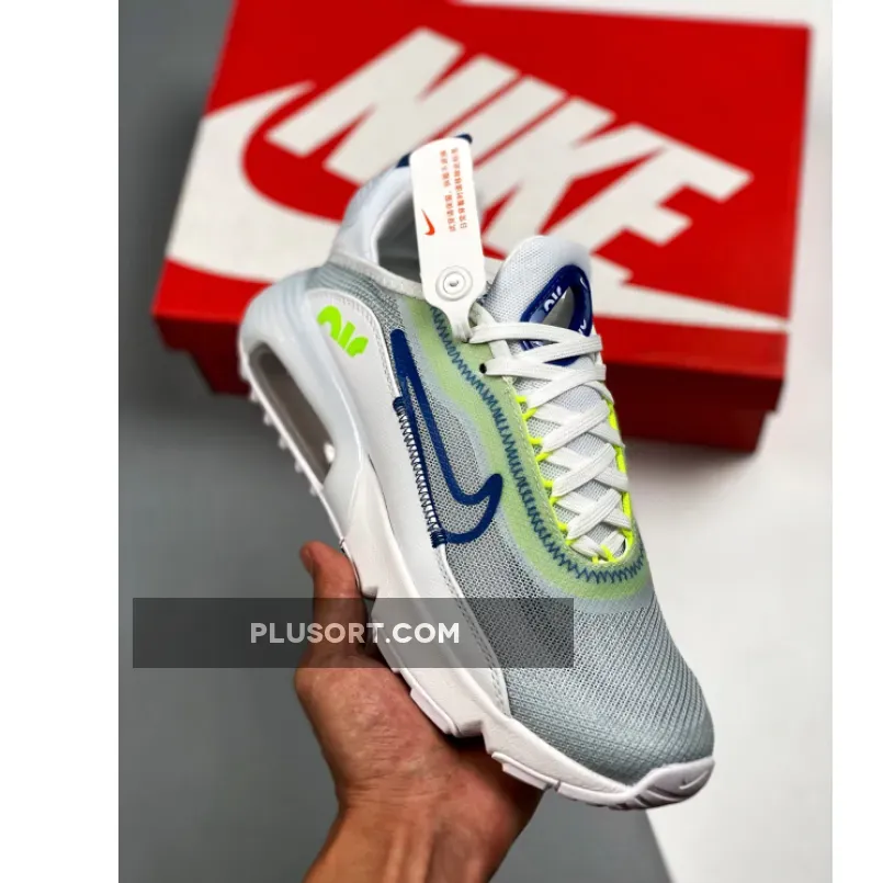 Nike Air Max 2090 Platinum Tint/Blustery-Summit White-Volt nike air max 2090 triple white