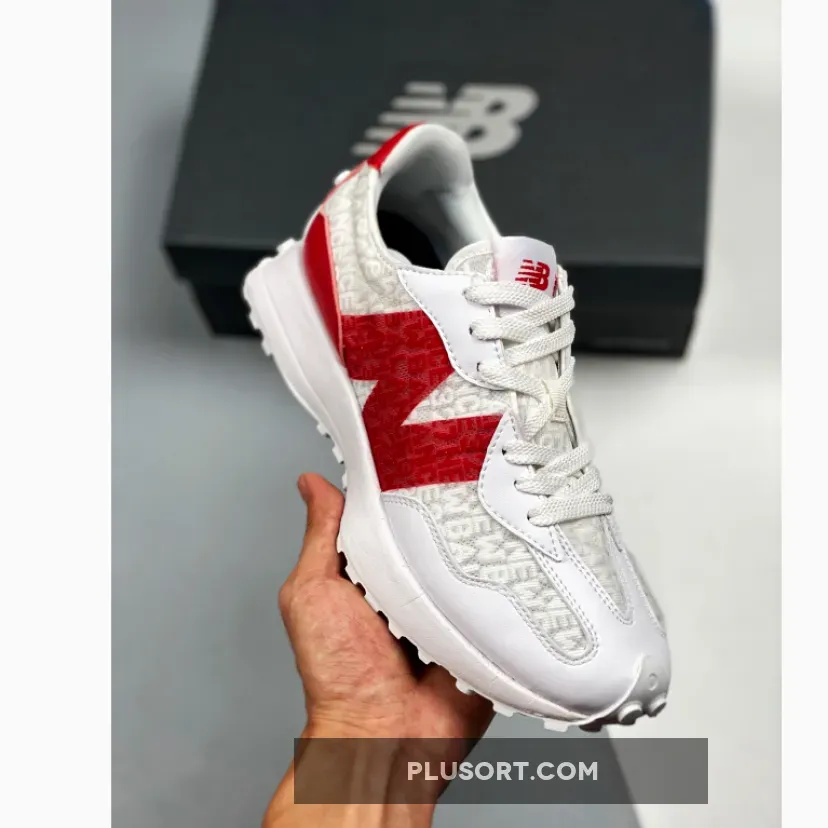New Balance 327 White Red - yeezy 450 for sale