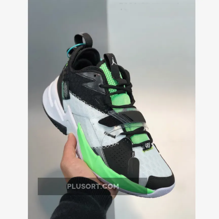 Jordan Why Not Zer0.3 Black White Green Free Delivery