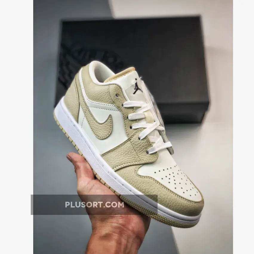 Air Jordan 1 Low SE 'Tumbled Tan Leather' / jordan 121