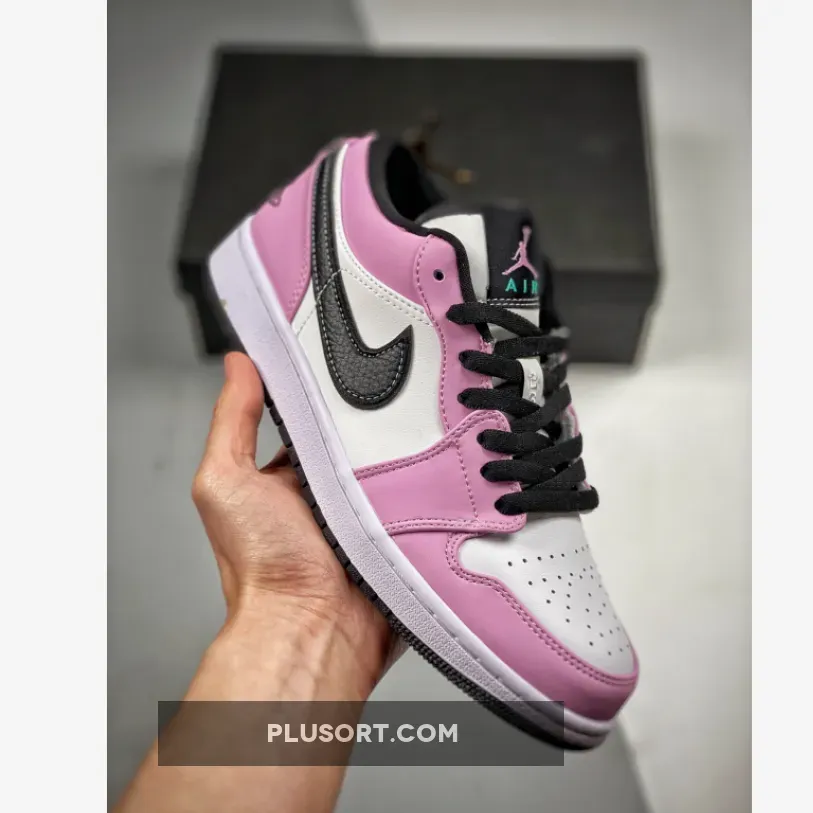 Air Jordan 1 Low Violet Shock/Black-Tropical Twist air force 1 low dark tropical twist