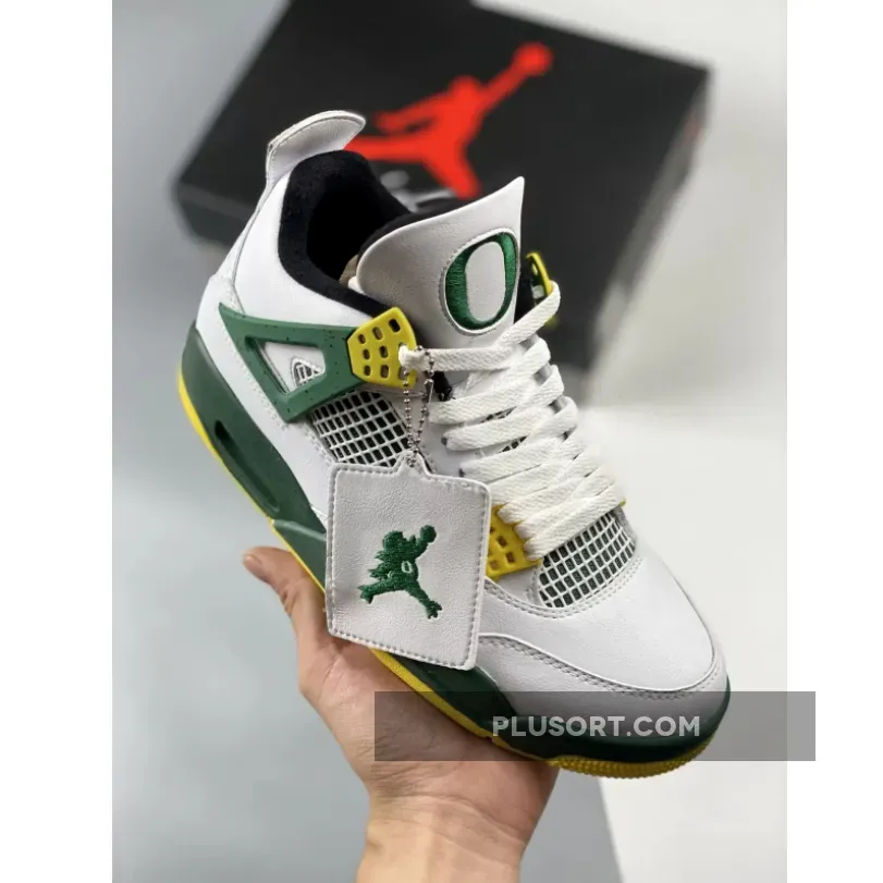 Air Jordan 4 Retro 'Oregon Ducks Duckman White' 1685962955 Online
