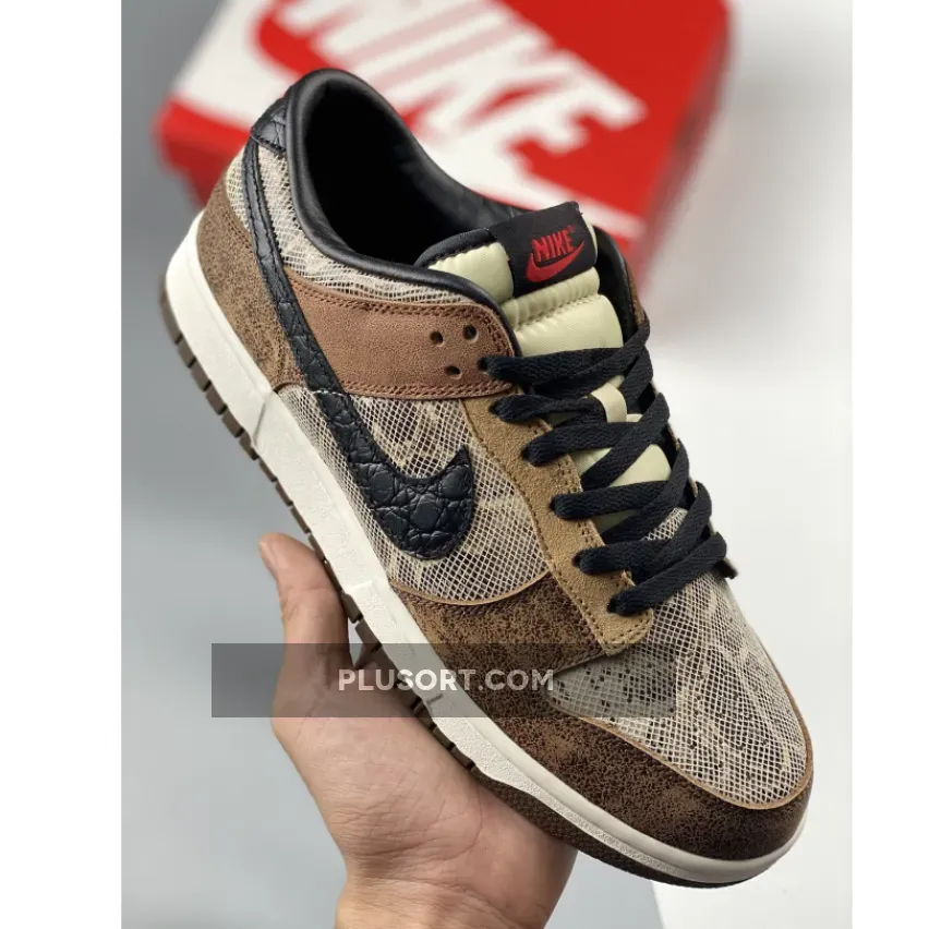 Nike Dunk Low CO.JP Natural/Black-Ale Brown-Pecan FJ5434-120 / co jp dunks