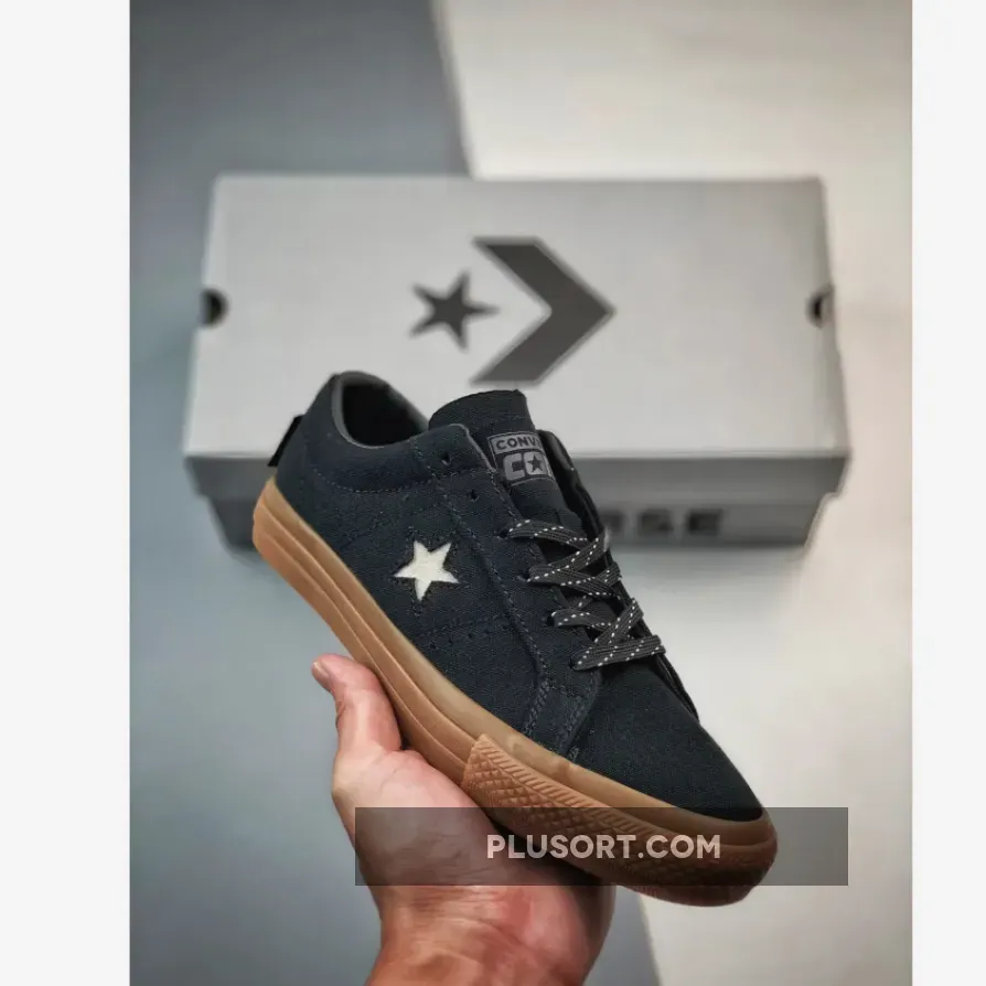 Converse One Star Pro Low 'Black Dark Gum' A03217C To Buy