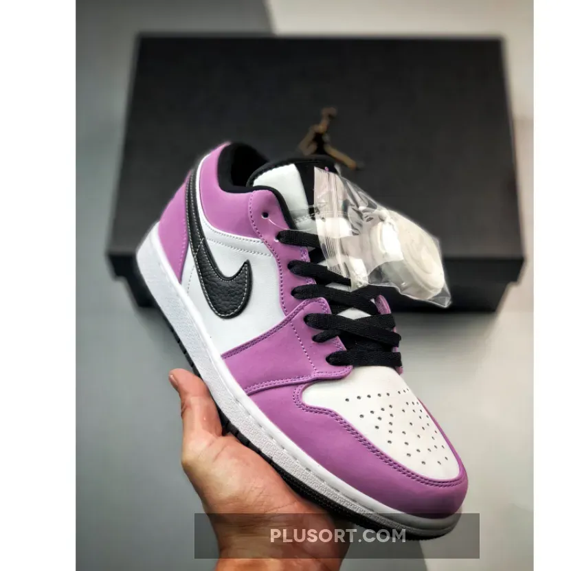 Air Jordan 1 Low SE Violet Shock/Black-Tropical Twist CK3022-503 #violet light purple jordan 1