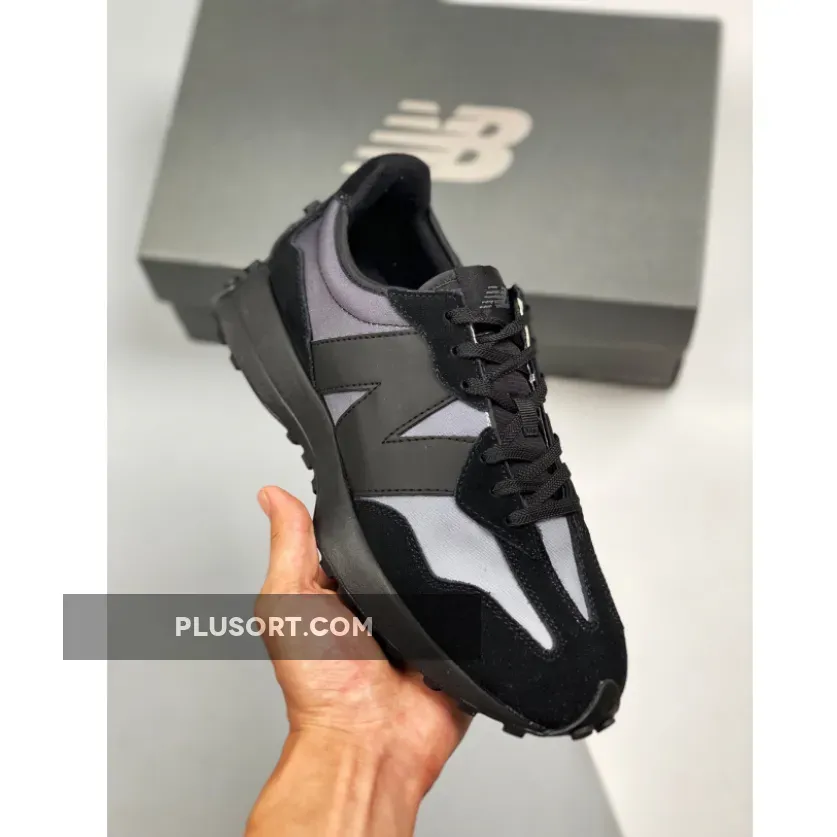 New Balance 327 Black MS327SB new balance 327 summer fog
