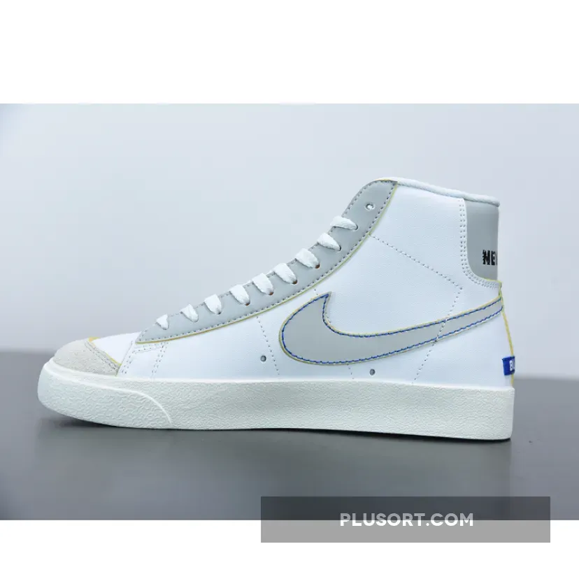 Nike Blazer Mid ’77 "Label Maker" White/Fierce Purple-Varsity Royal | NEW NIKE BLAZER 2023 Nike Blazer Mid ’77 "Label Maker" White/Fierce Purple-Varsity Royal | NEW NIKE BLAZER 2023
