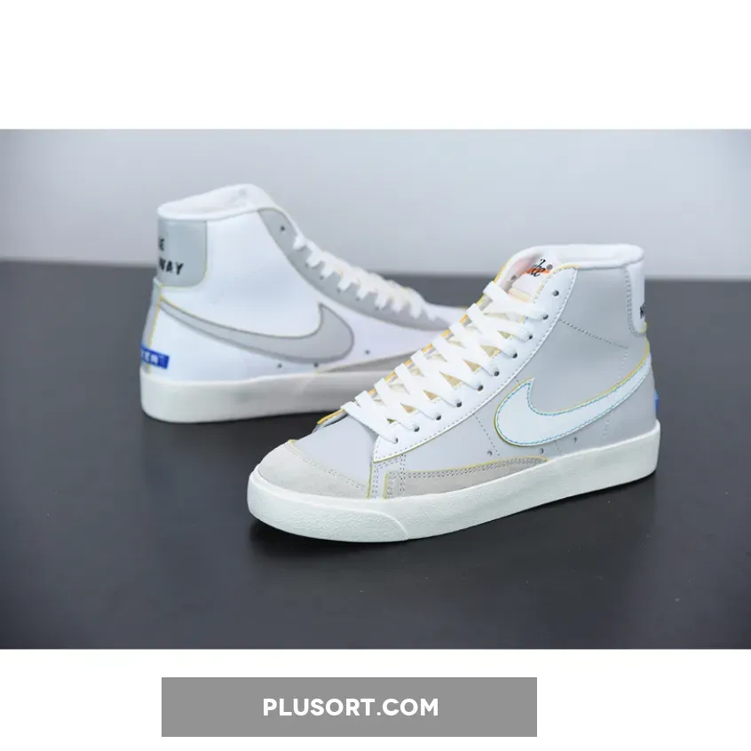 Nike Blazer Mid ’77 "Label Maker" White/Fierce Purple-Varsity Royal | NEW NIKE BLAZER 2023 Nike Blazer Mid ’77 "Label Maker" White/Fierce Purple-Varsity Royal | NEW NIKE BLAZER 2023