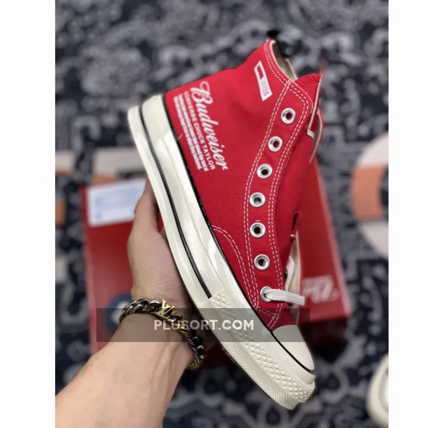 Budweiser X Converse Chuck 70 Red White 1680505793 New Releases