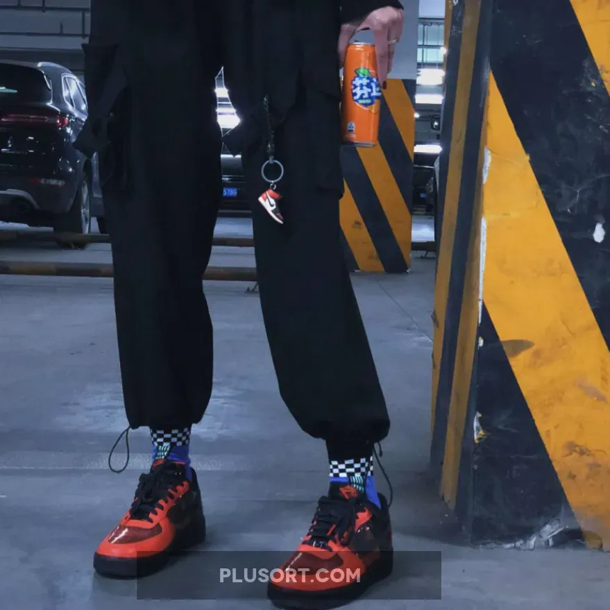 Nike Air Force 1 'Shibuya Halloween' Black Orange | halloween nike air force 1