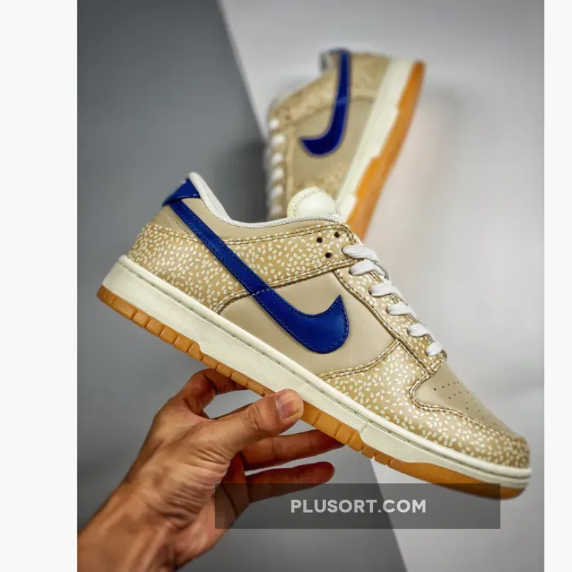 Nike Dunk Low Sesame/Blue Jay-Sail-Sanddrift-White-University Gold #nike low dunk sanddrift