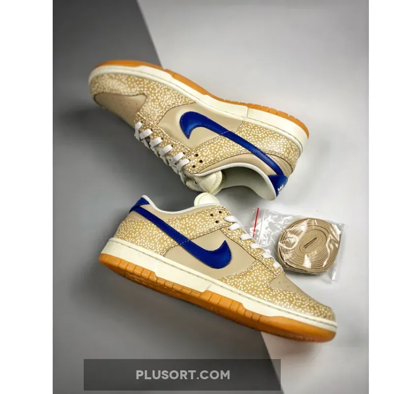 Nike Dunk Low Sesame/Blue Jay-Sail-Sanddrift-White-University Gold #nike low dunk sanddrift