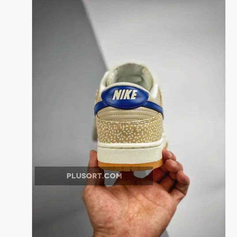 Nike Dunk Low Sesame/Blue Jay-Sail-Sanddrift-White-University Gold #nike low dunk sanddrift